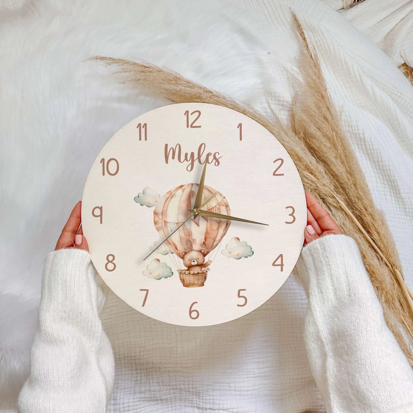 Up Up Bear Clock