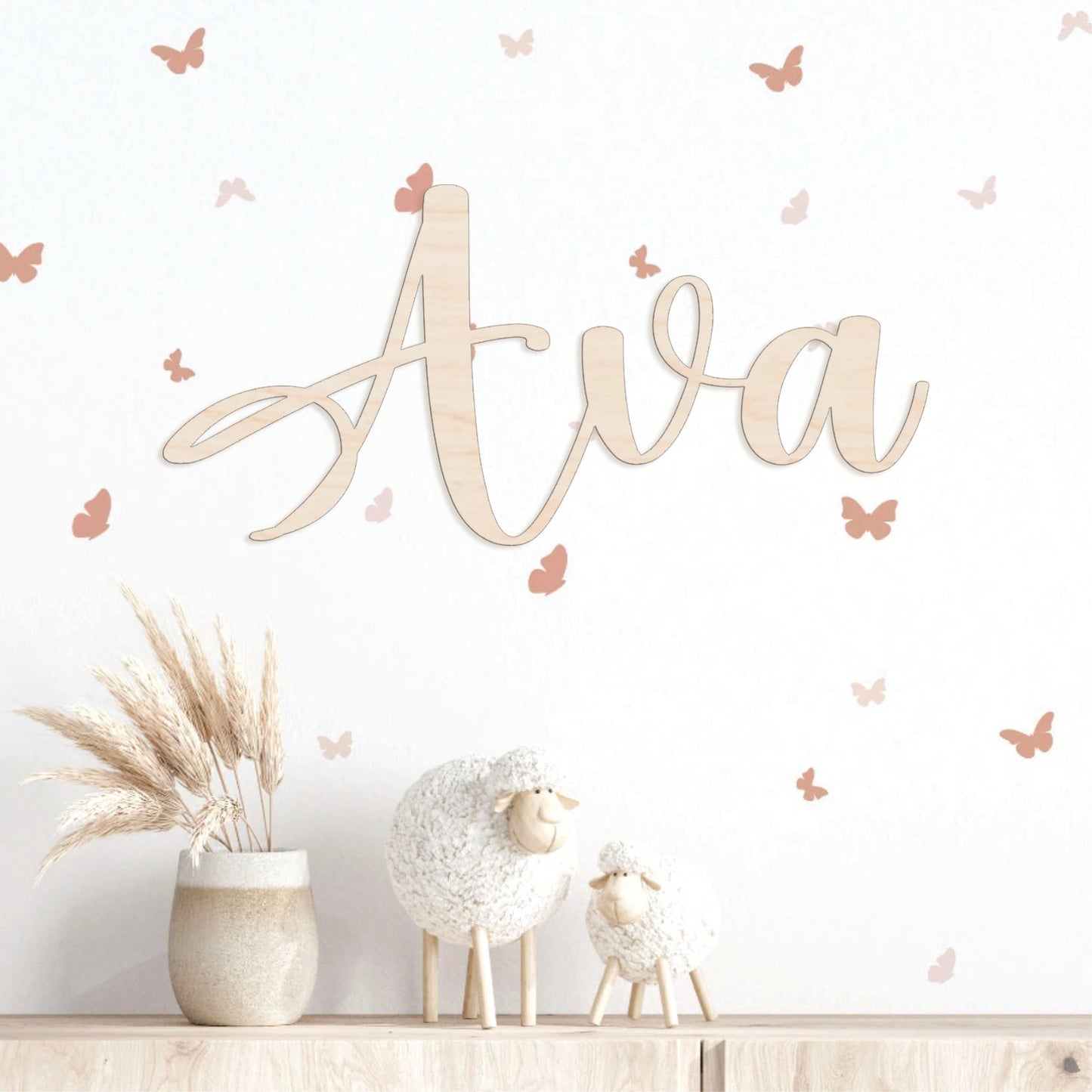 3 Letter Wooden Name