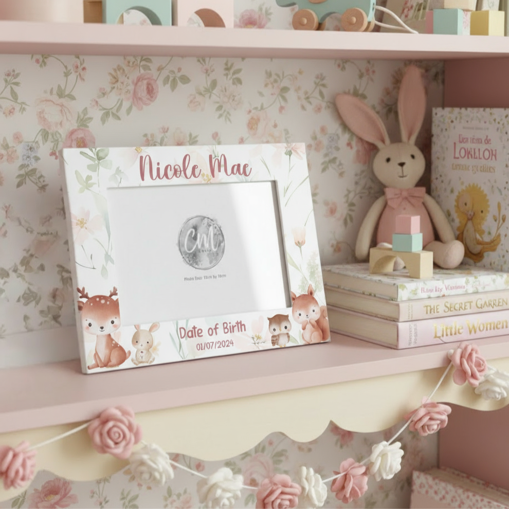 Photo Frame - Pink Woodland