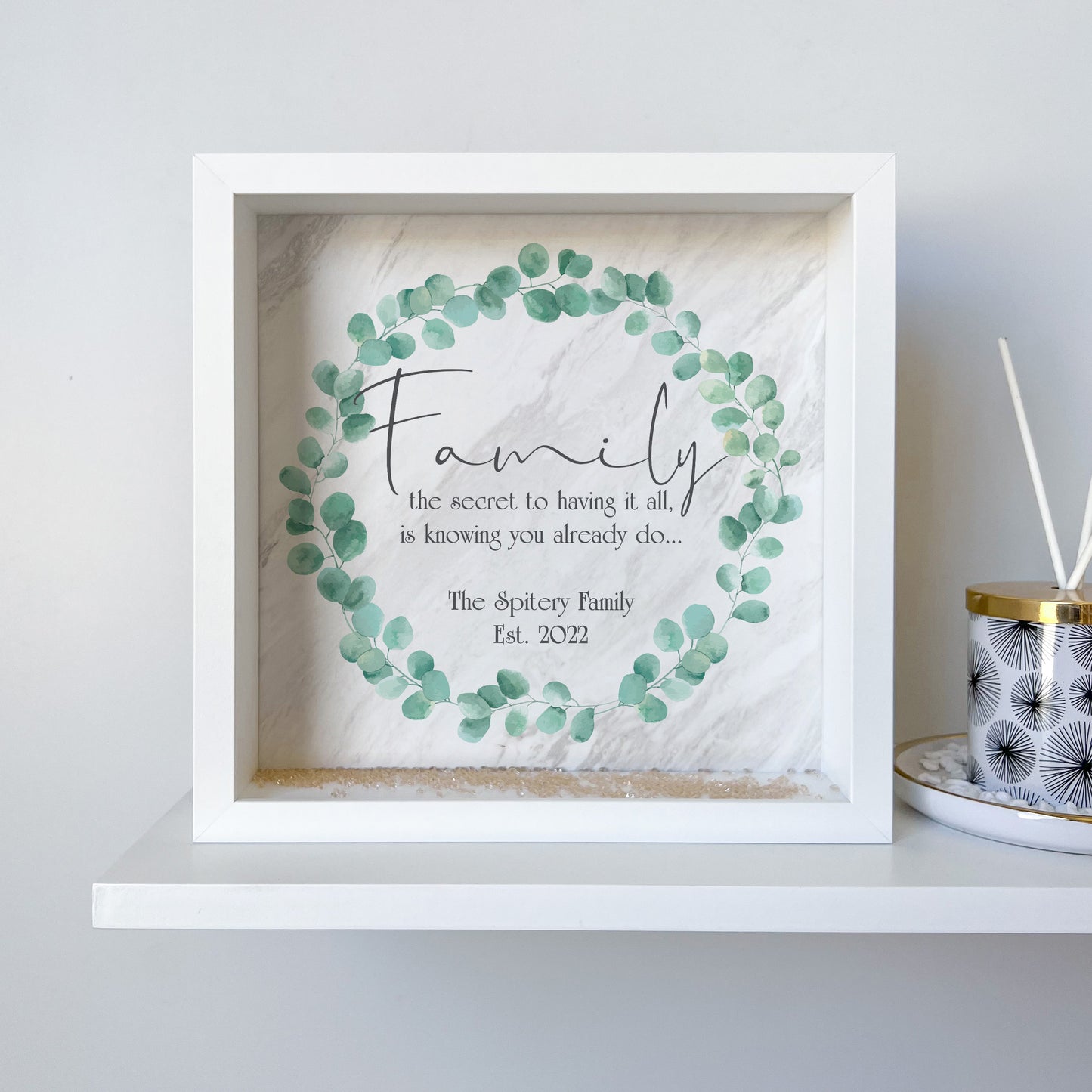 Box Frame - Wreath