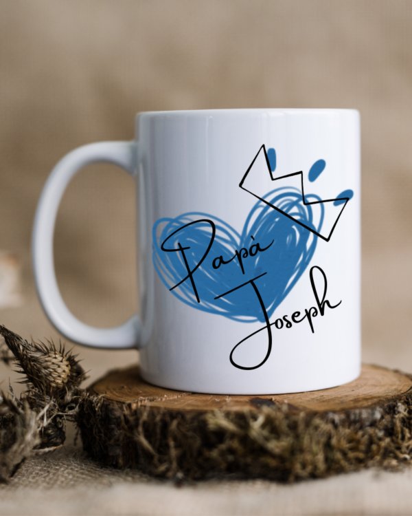 Crowned Pa – Personalised Mug