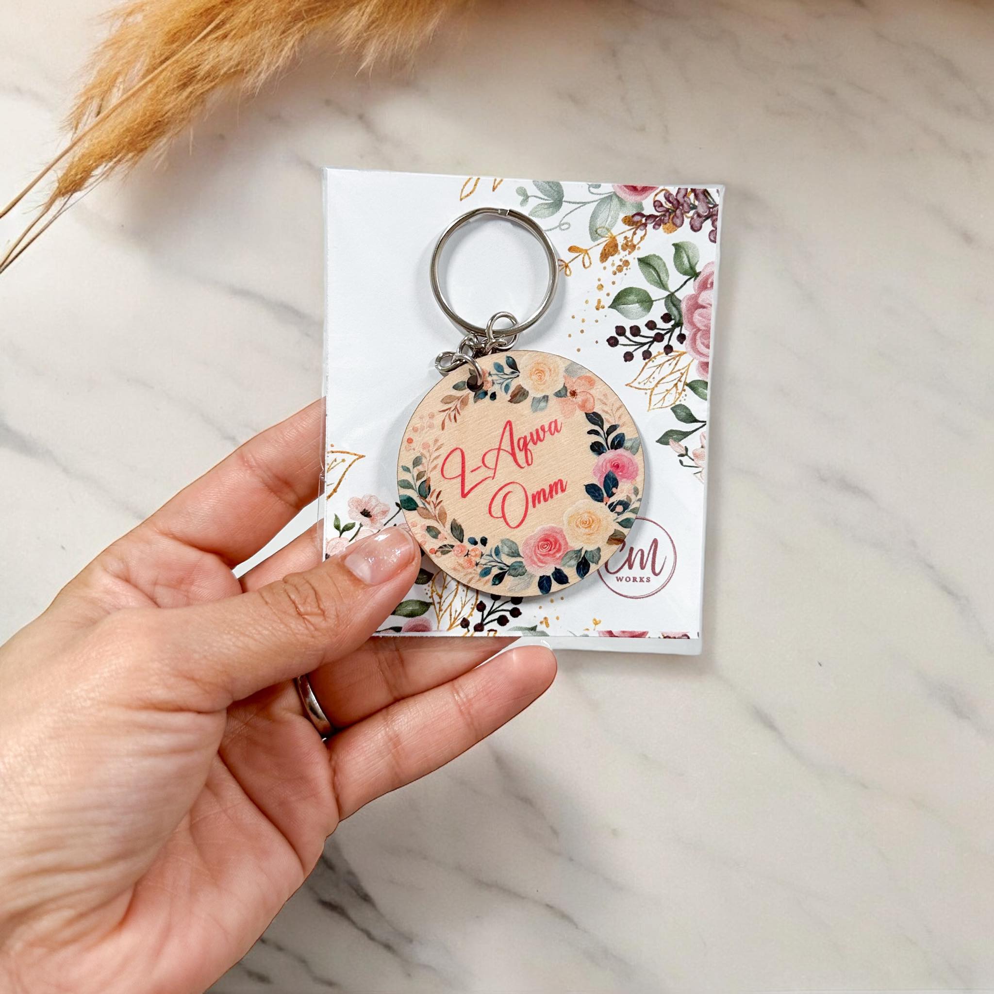 Mother's Day Keychain - Omm