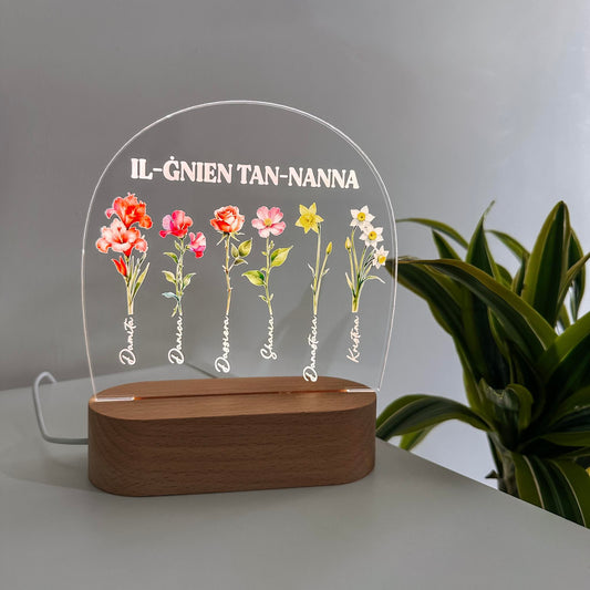 Mother's Day Lamp - Garden