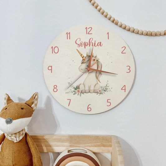 Dreamy Unicorn Clock