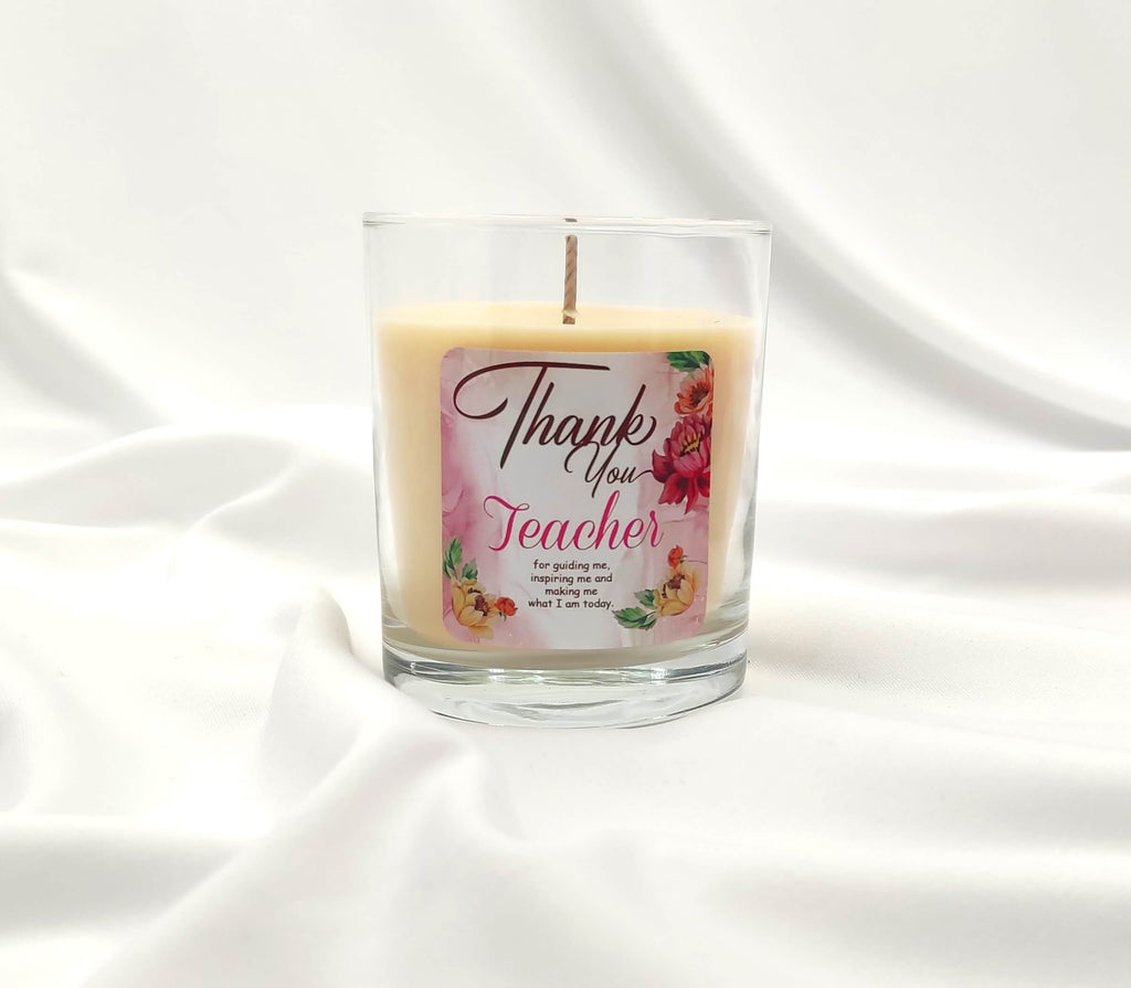 Scented Candle - Thank You Teacher