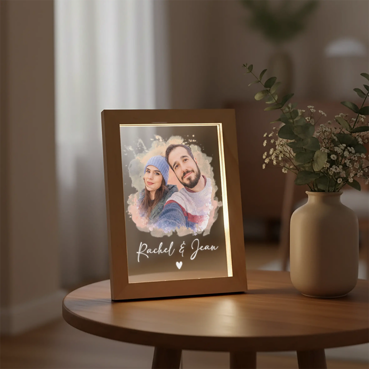 LED Frame - Watercolour