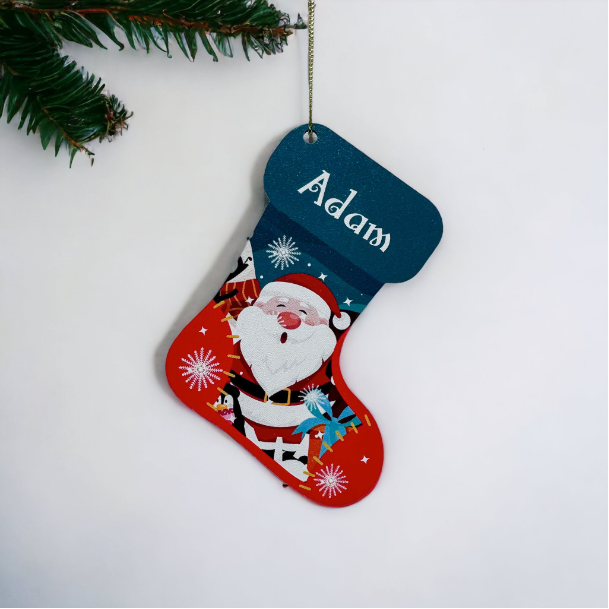 Stocking Flat Ornament