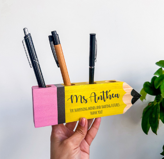Pencil Shaped Pen Holder