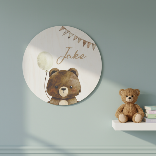 Baby Bear Plaque