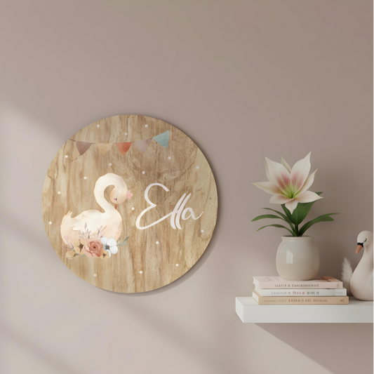 Swan Plaque
