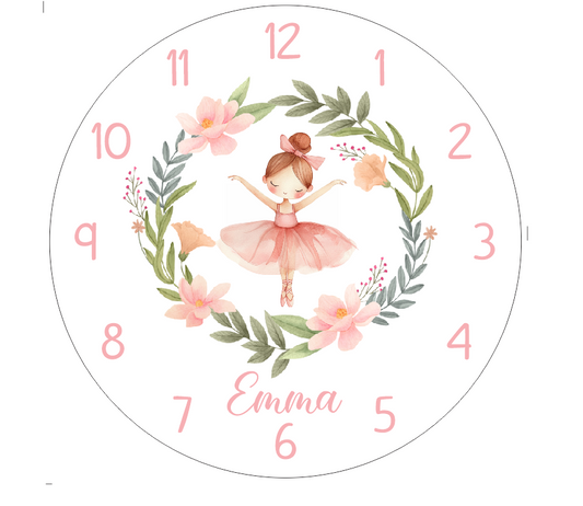 Ballerina Clock - Emma