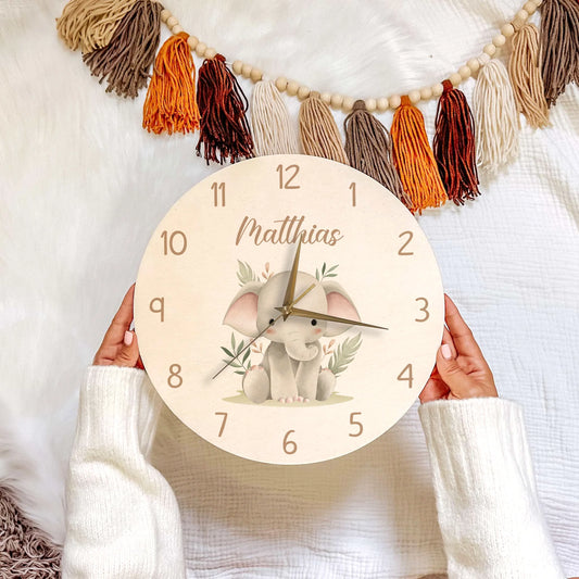 Tiny Elephant Clock