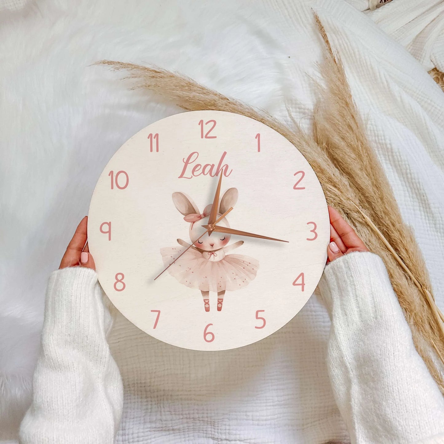 Tutu Bunny Clock