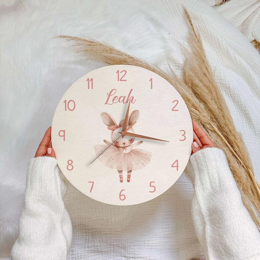 Tutu Bunny Clock