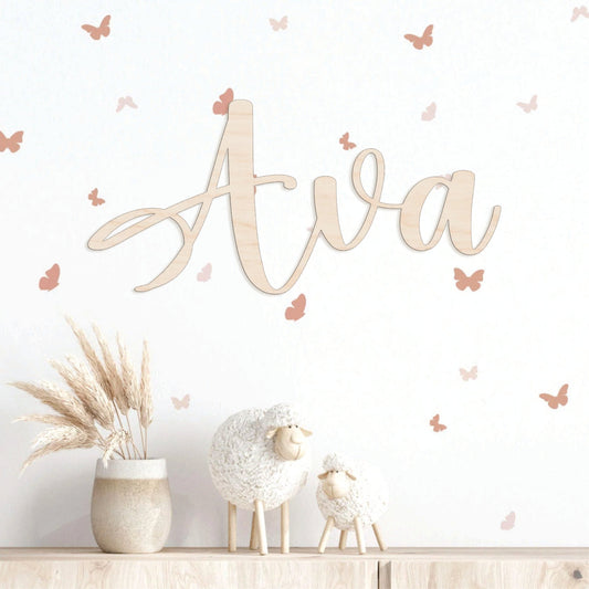3 Letter Wooden Name