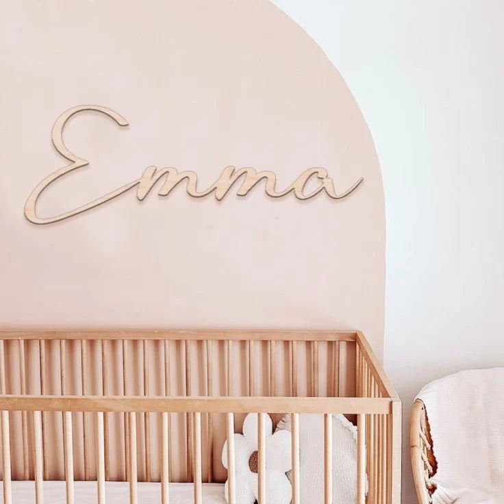 4 Letter Wooden Name