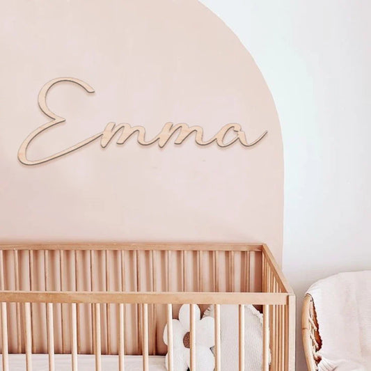 4 Letter Wooden Name