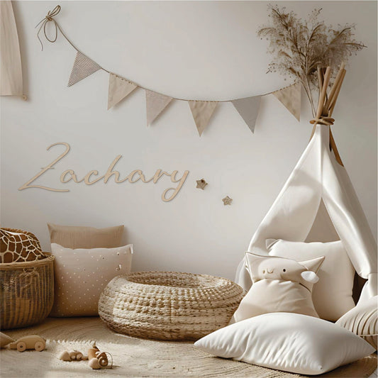 7 Letter Wooden Name