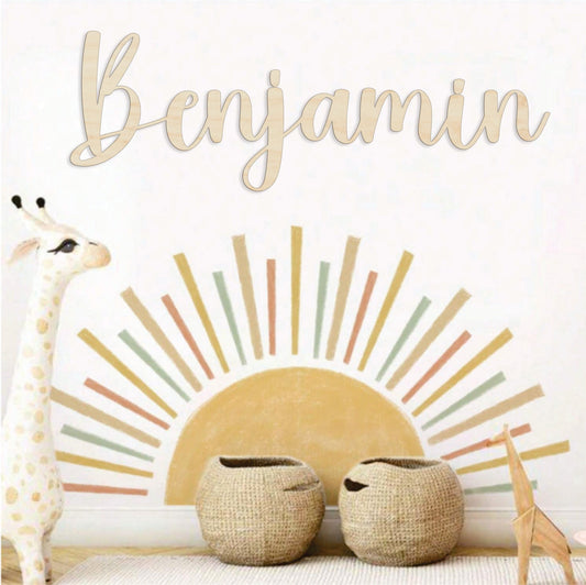 8+ Letter Wooden Name