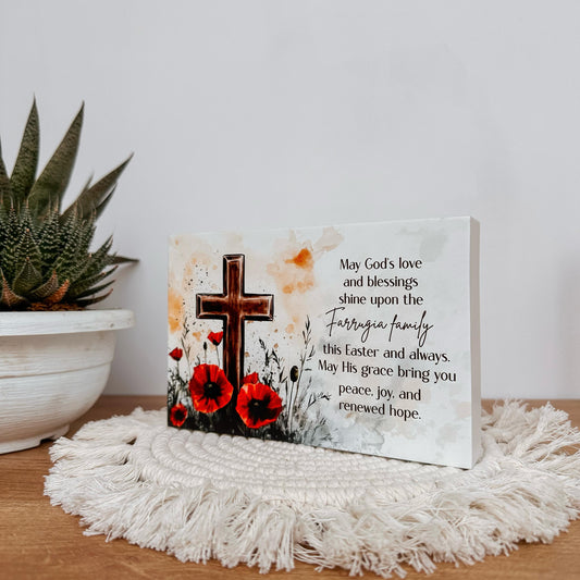Wooden Block - Easter