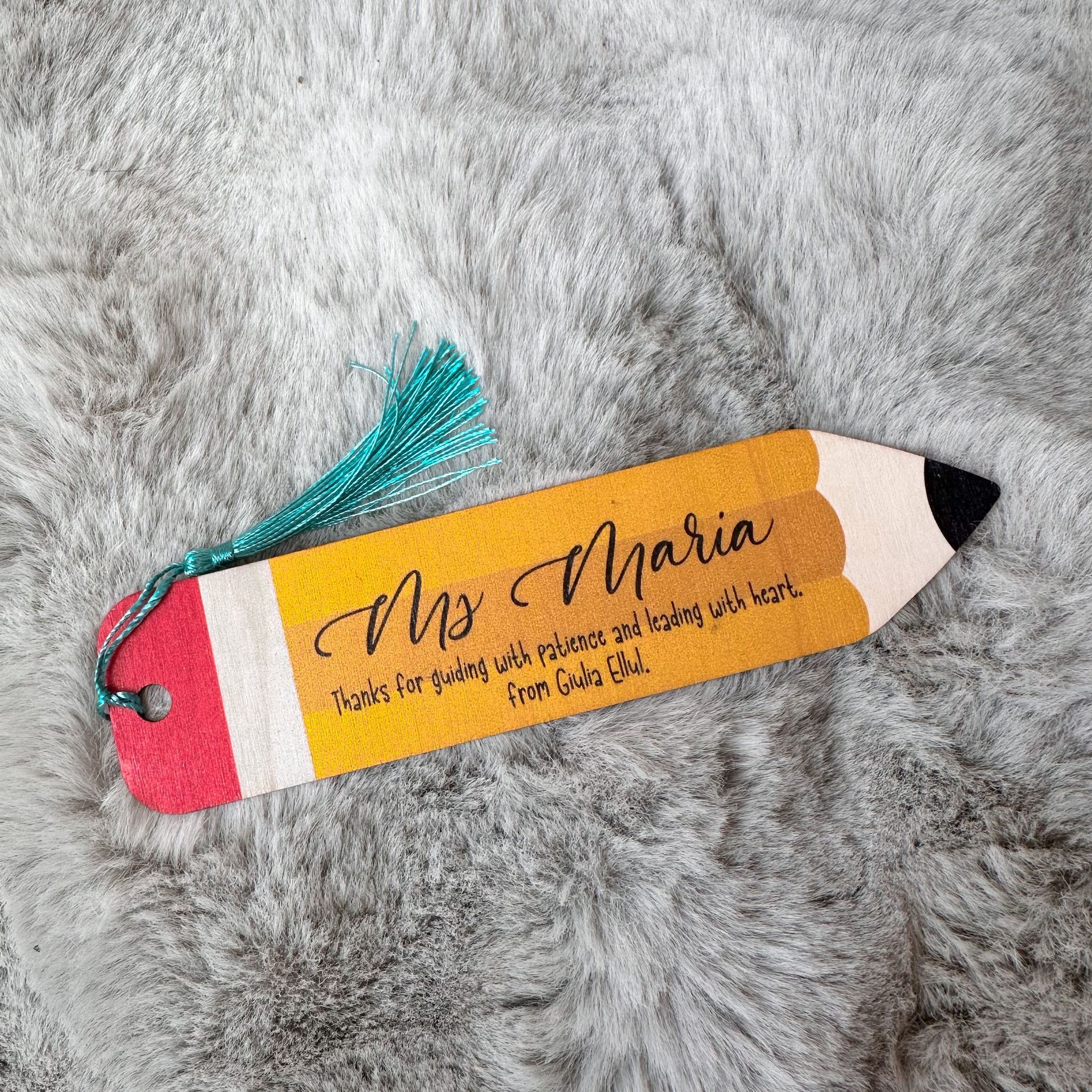 Pecil Book Mark