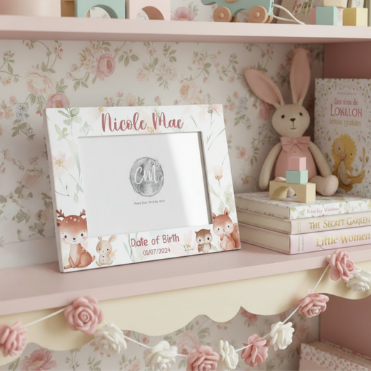 Photo Frame - Pink Woodland
