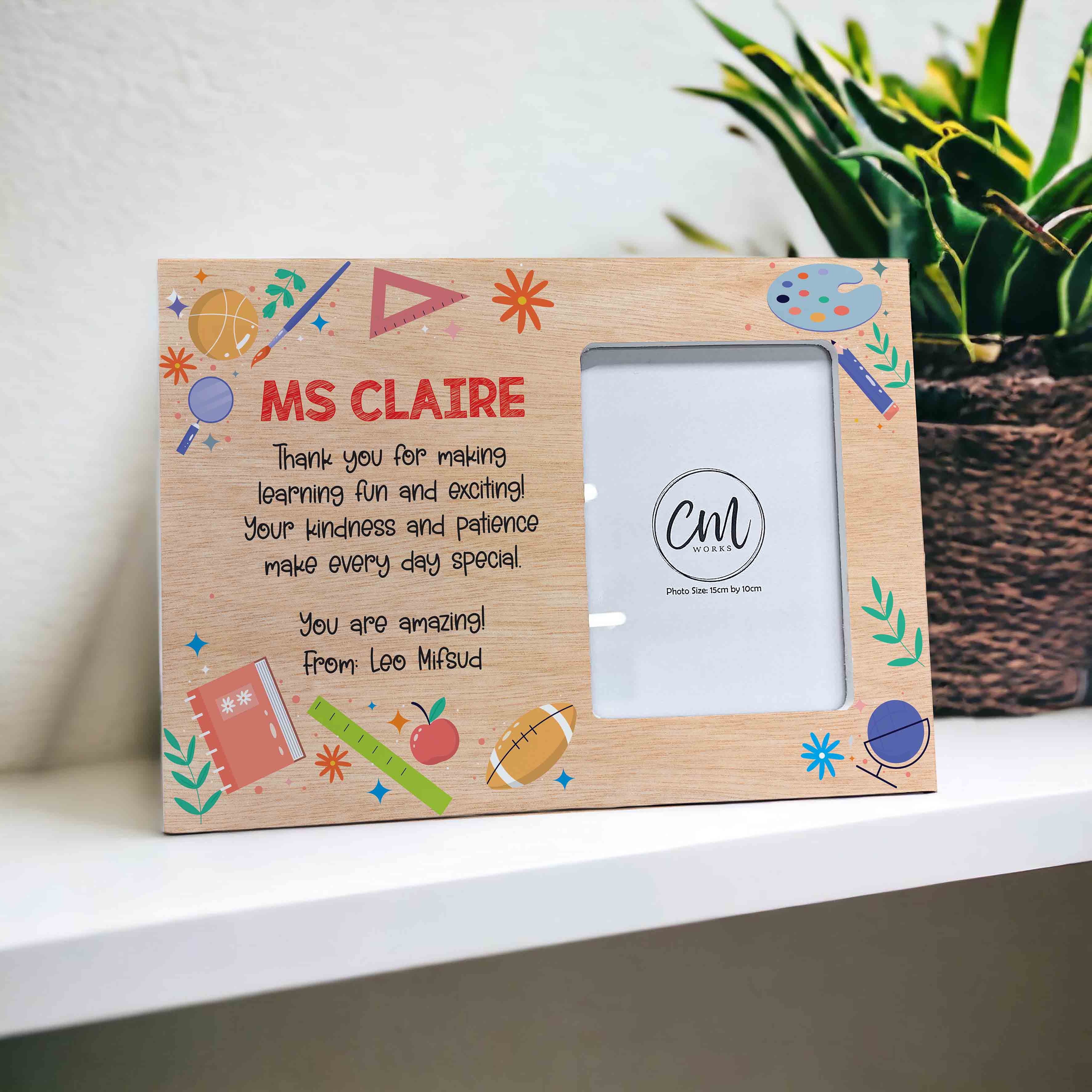 Photo Frame - Teacher – CM Works