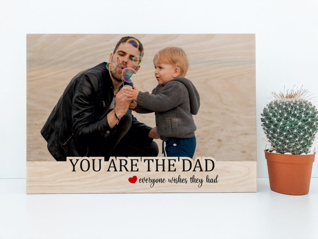 Dad Wooden plaque With Photo