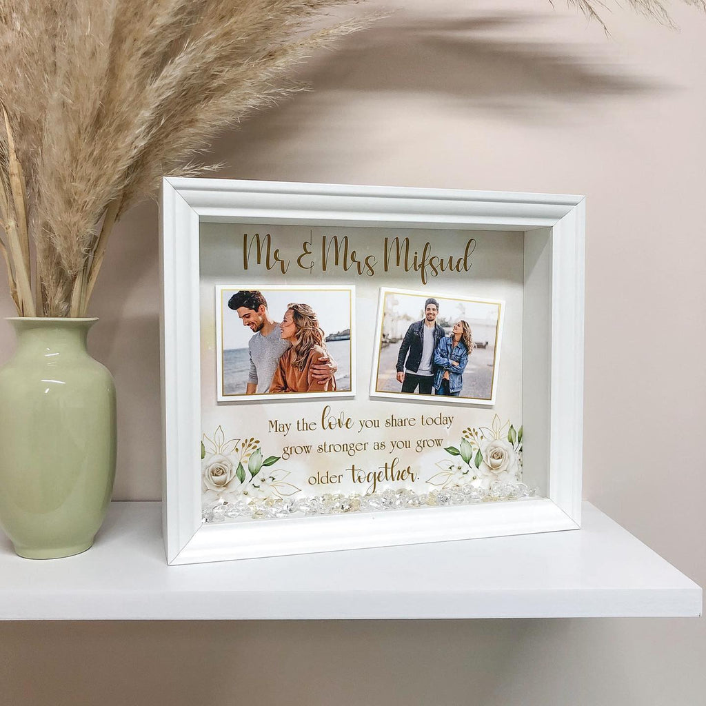 First Anniversary box frame