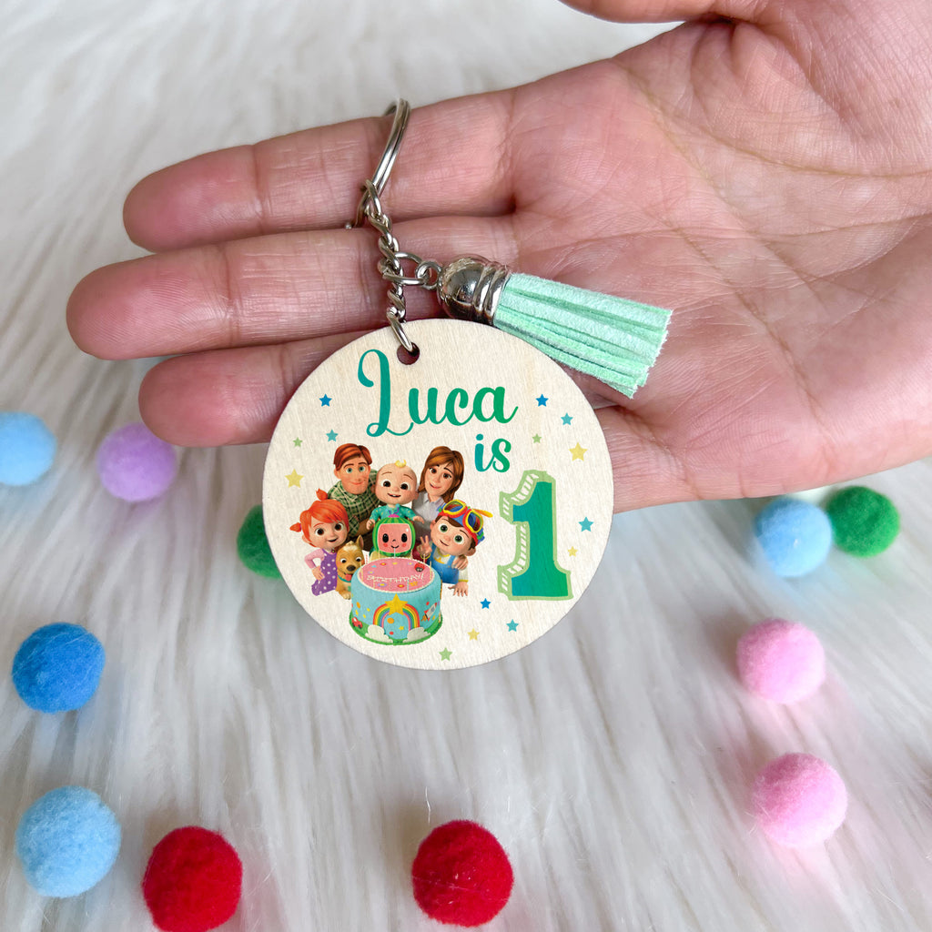 Keychain Birthday Souvenir - Cocomelon