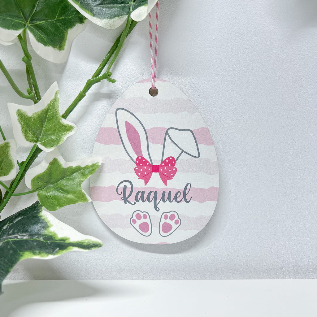 Easter Egg Pink Split Bunny