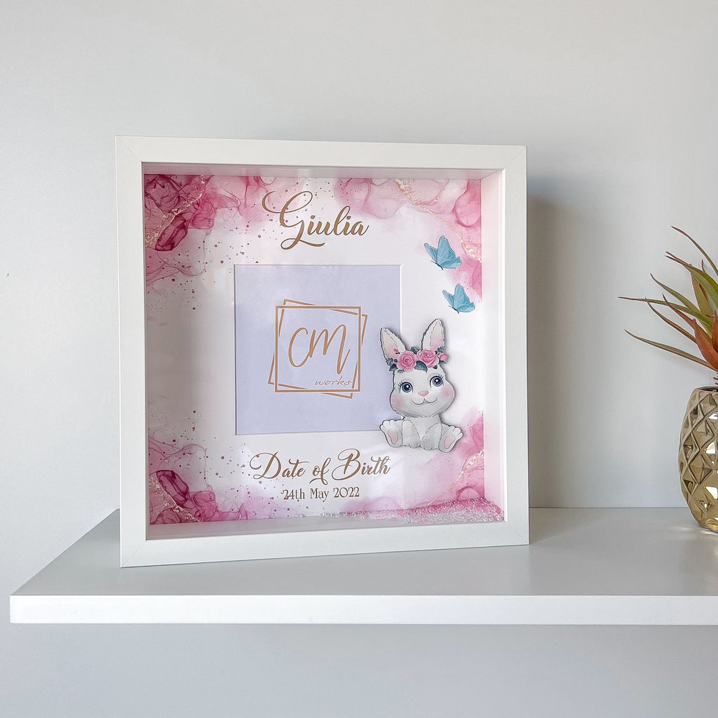 Photo Box Frame - Bunny