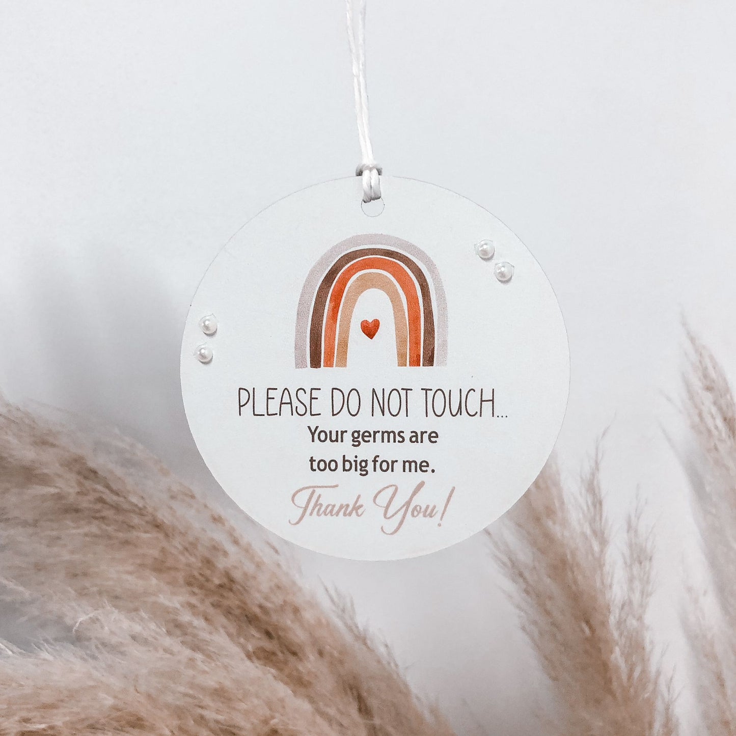 Boho Do Not Touch Sign