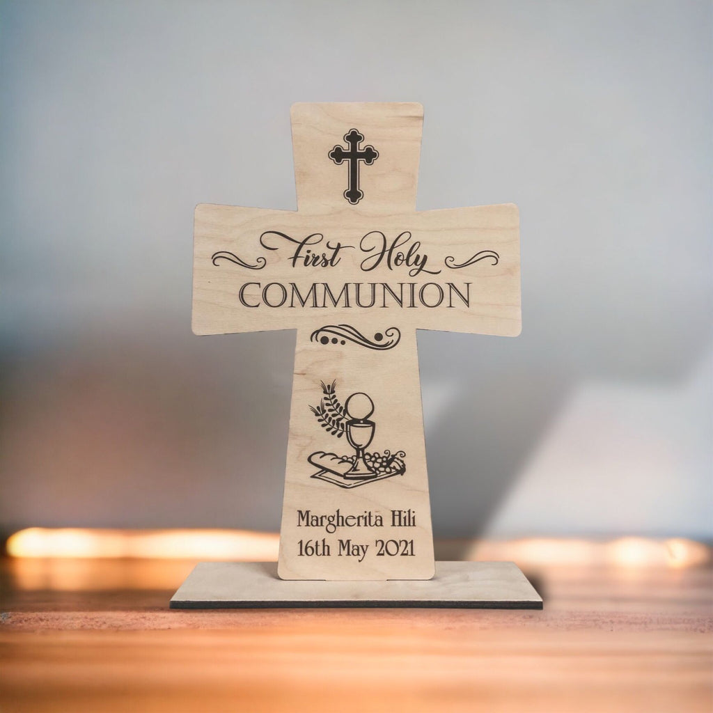 Holy Communion Wooden Cross