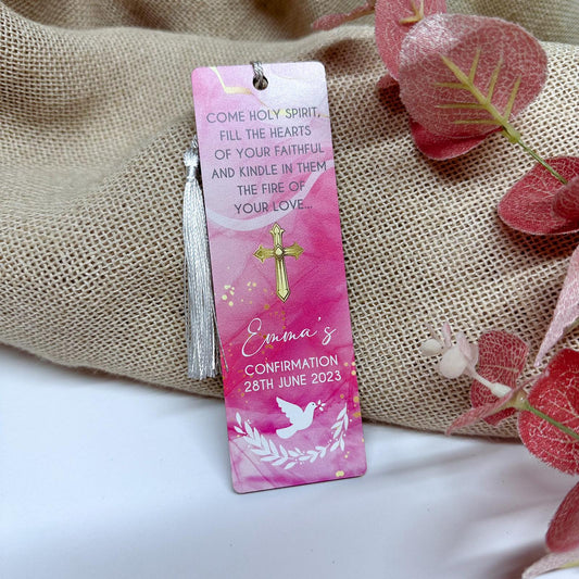 Confirmation Bookmark - Pink