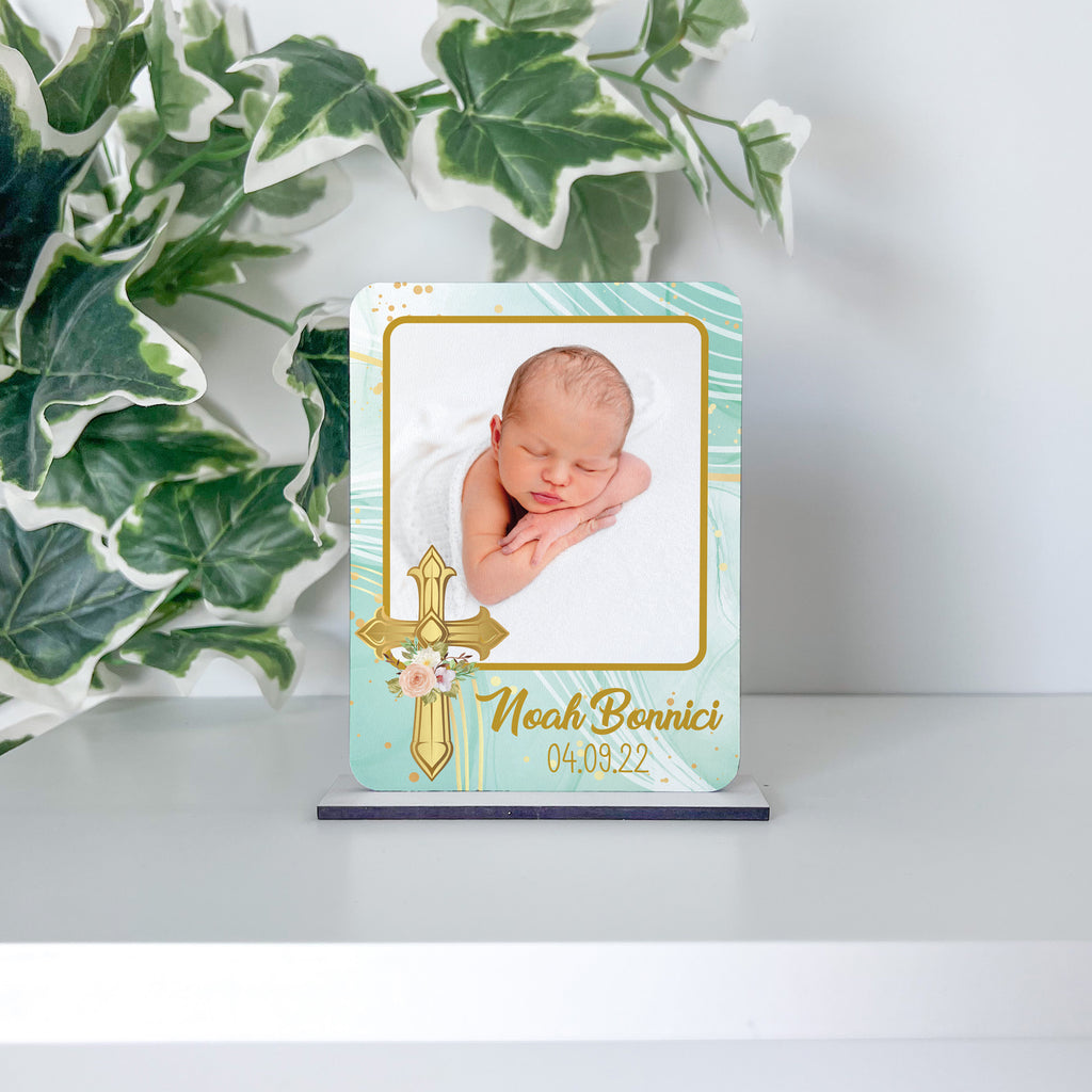 Baptism Souvenir - Green Gold