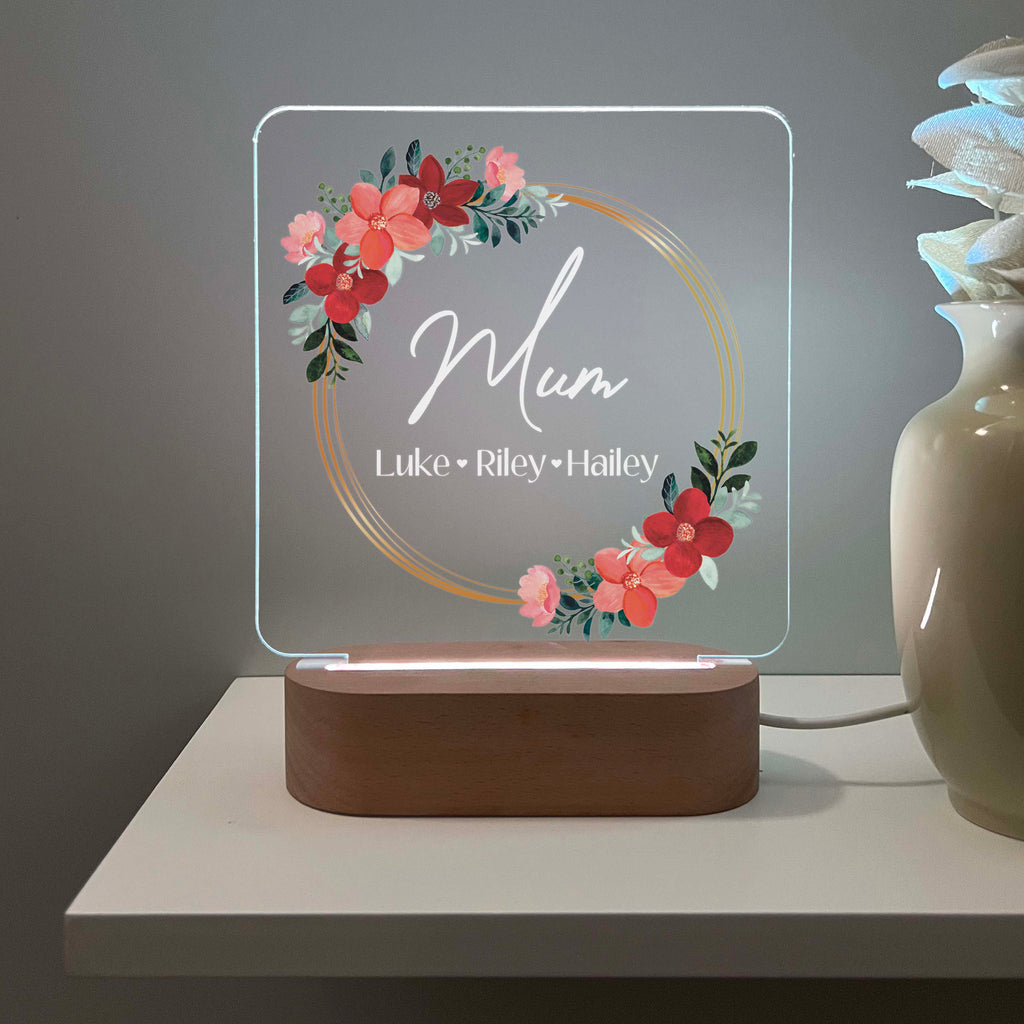 Mother's Day Lamp - Mum