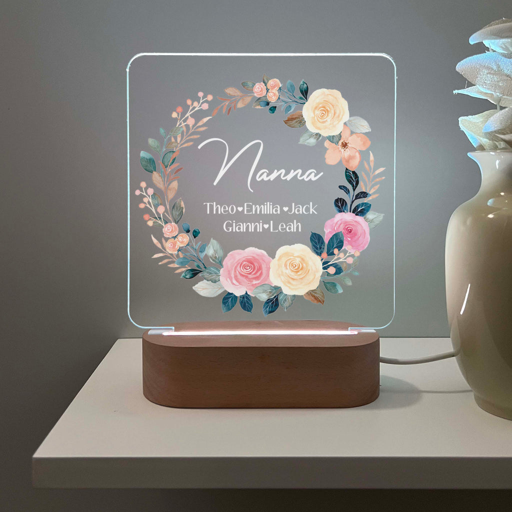 Mother's Day Lamp - Nanna