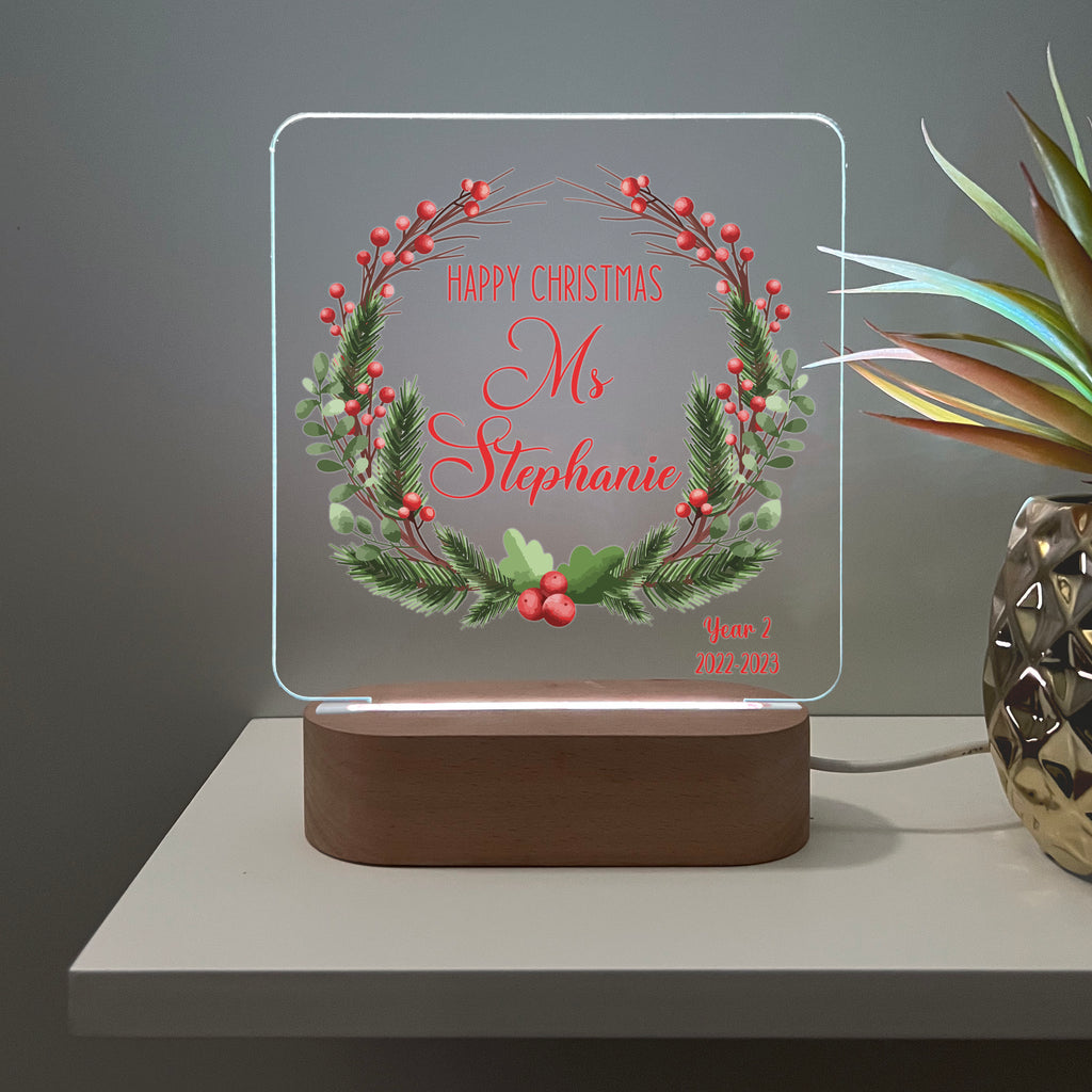 Appreciation Christmas Lamp