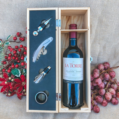 Christmas Wine Box